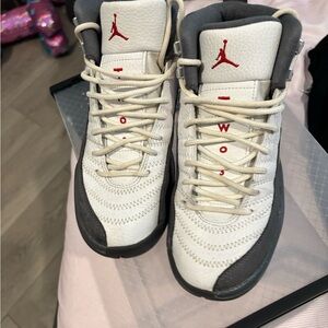 Jordan Kids Sneakers White and Gray